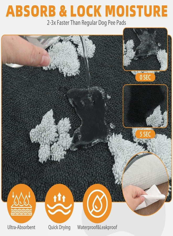 كولتيل فوط تدريب الكلاب القابلة للغسل من كولتايل، عبوة من 4 قطع، فائقة الامتصاص وناعمة للغاية، دافئة ودافئة، سريعة الجفاف ومقاومة للتسرب، قابلة لإعادة الاستخدام، مناسبة للأرضيات والأقفاص والأرائك، مقاس 18 × 24 بوصة. - Image 3